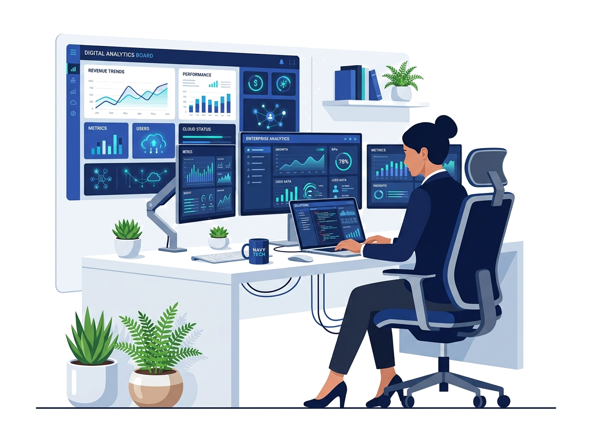 Need a custom solution illustration