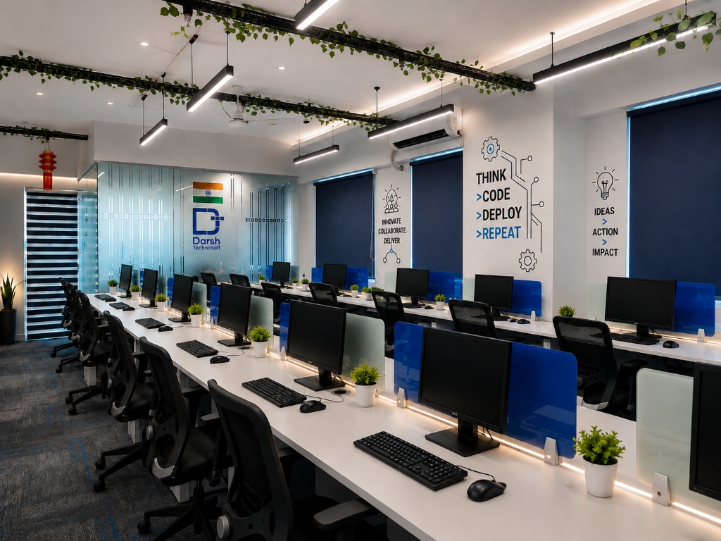Darsh Technosoft Modern Development Facility